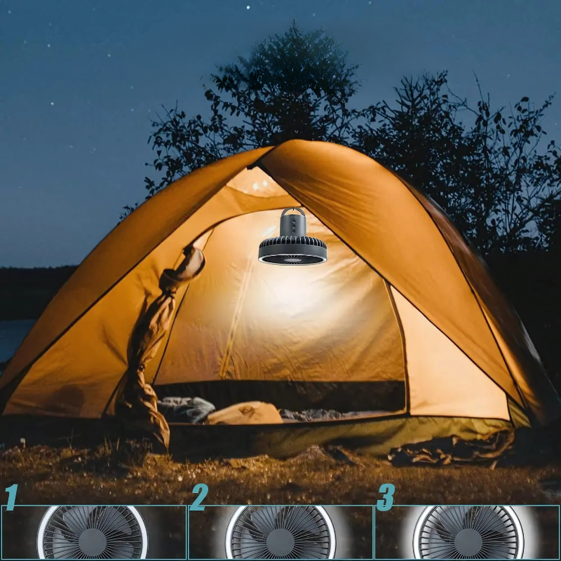 Ventilateur Camping Magique