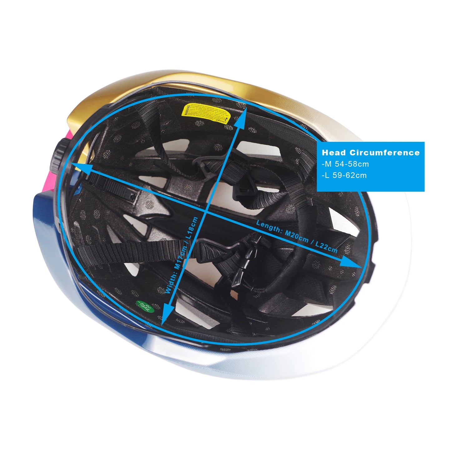 WALGUN Men Women Aero Cycling Helmet M L Comfortable Road Bike Helmet Aerodynamic Design Ultra-lightweight Bicycle Helmets Casco