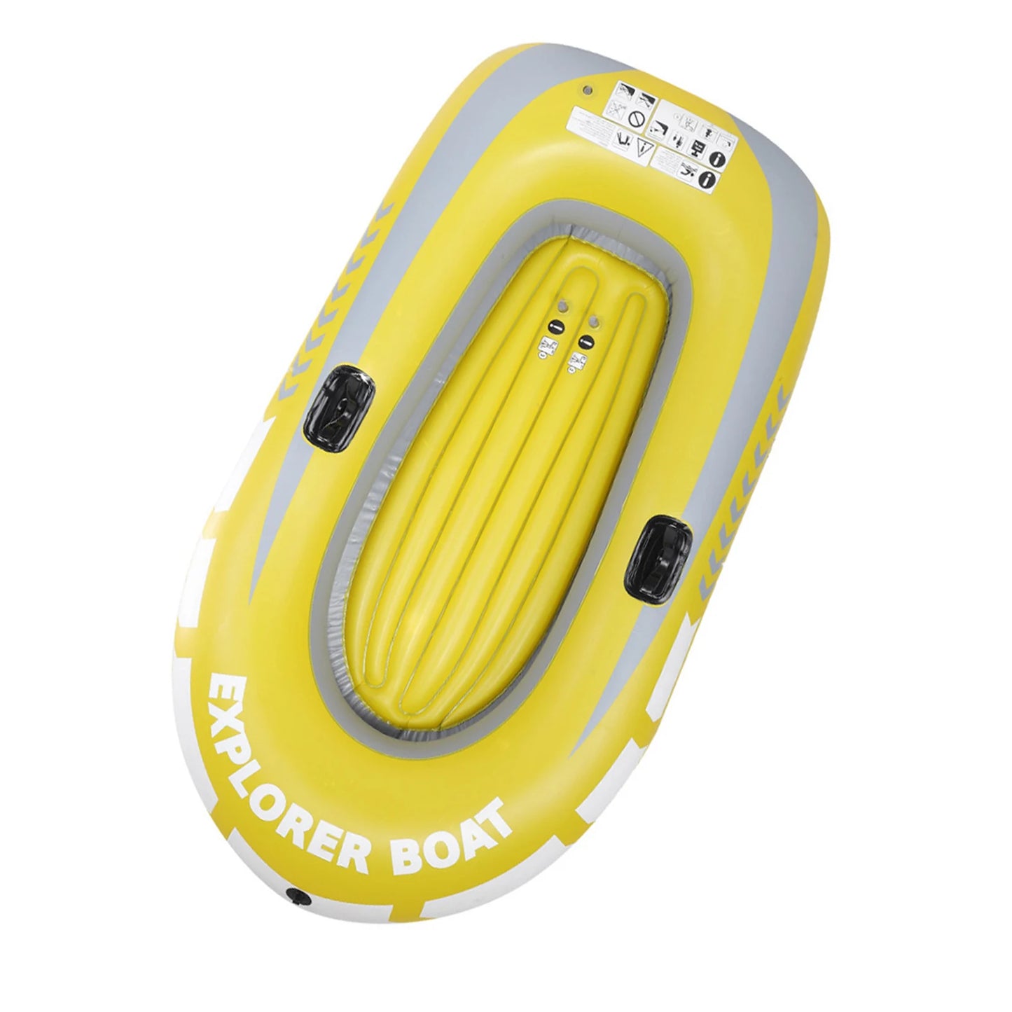 PVC Inflatable Kayak Canoe 2 Person Rowing Air Boat Fishing Drifting Diving