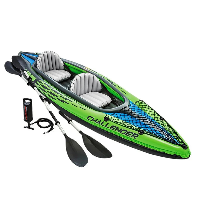 Intex Various Styles and Sizes Challenger Two Person Multi Person Inflatable Kayak Fishing Boat Drifting Boat