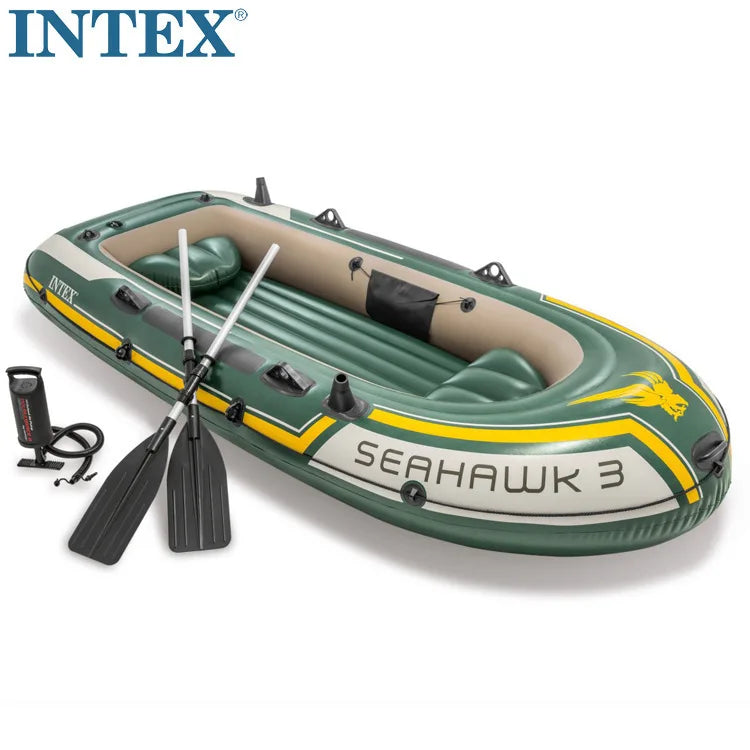 Intex Various Styles and Sizes Challenger Two Person Multi Person Inflatable Kayak Fishing Boat Drifting Boat