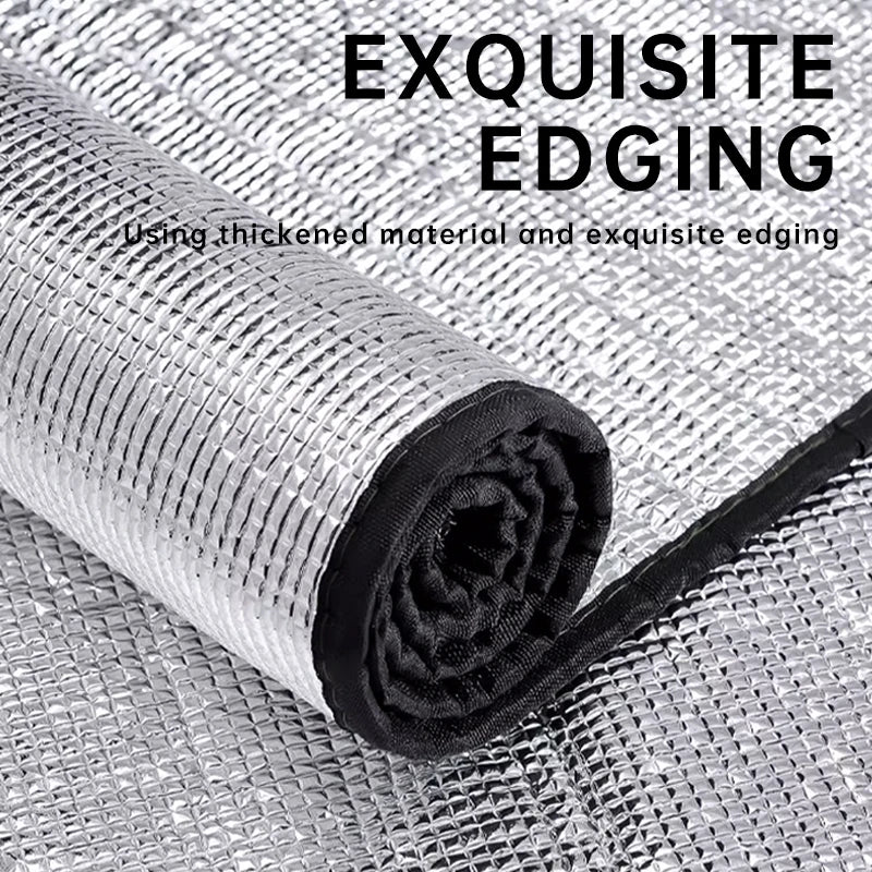 Outdoor Picnic Moisture-proof Pad Double-sided Thick Aluminum Film Waterproof Beach Mat Portable Tent Floor Mat Camping Mat