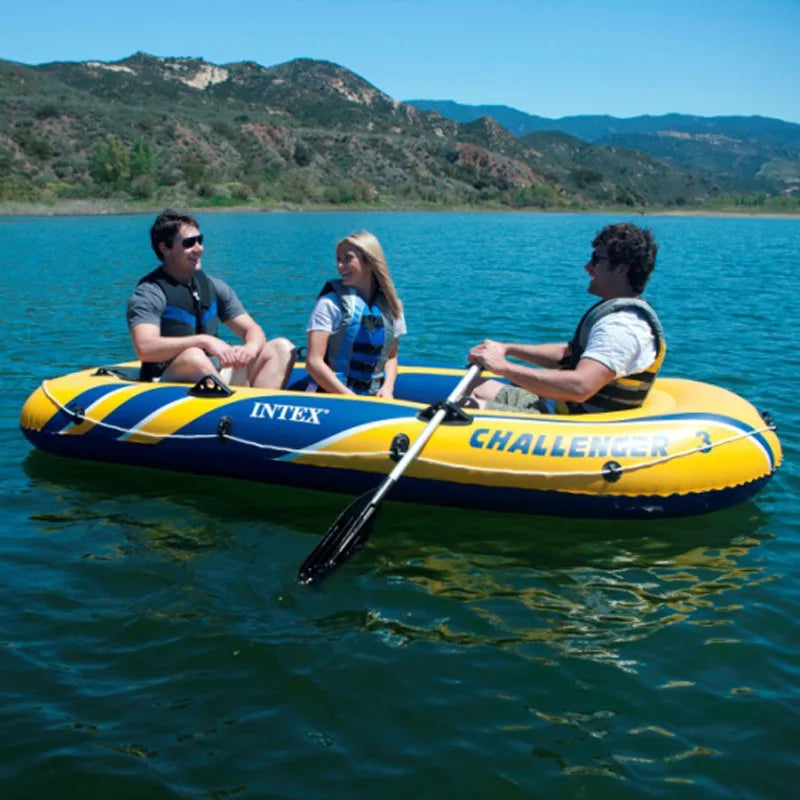 Intex Various Styles and Sizes Challenger Two Person Multi Person Inflatable Kayak Fishing Boat Drifting Boat