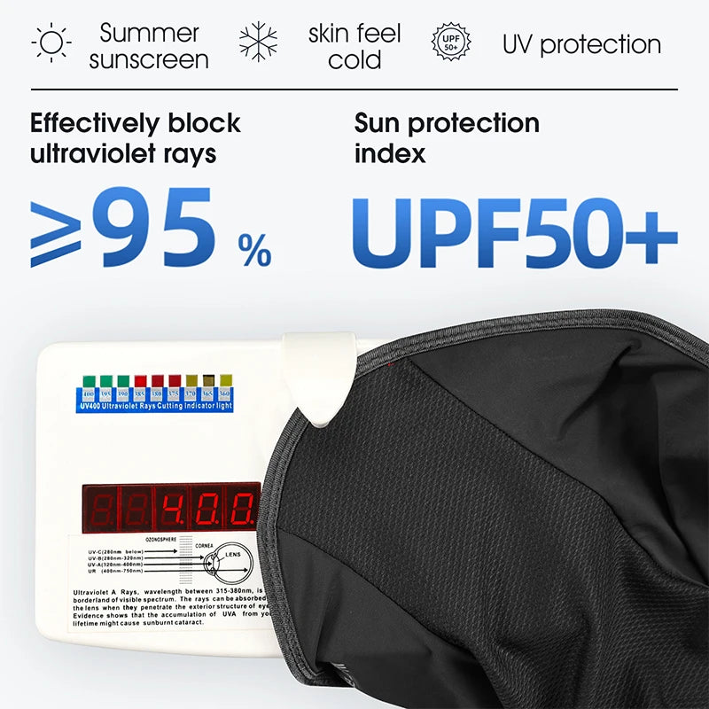WEST BIKING Summer Ice Silk Cycling Cap Anti-UV Balaclava Men Women Sport Scarf Balaclava Bicycle Motorcycle Running Sport Gear