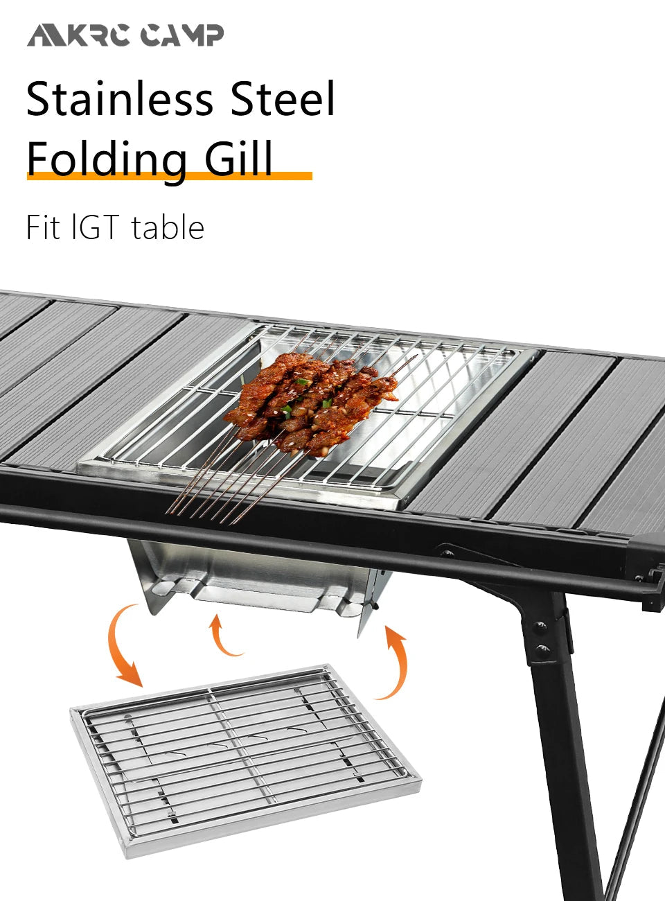 Grill Barbecue de Camping Pliable