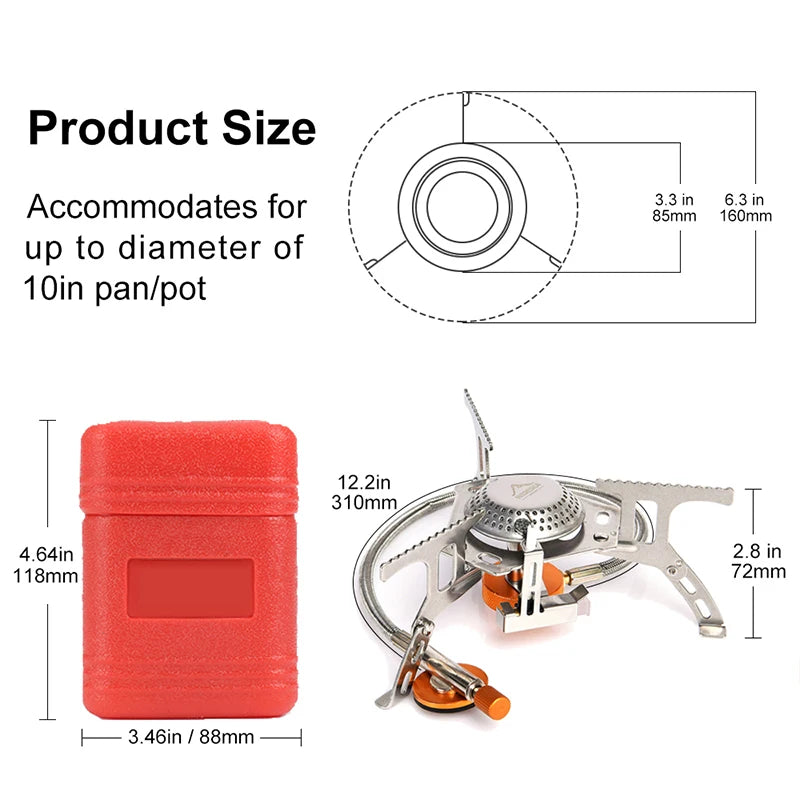 Réchaud de Camping Portable