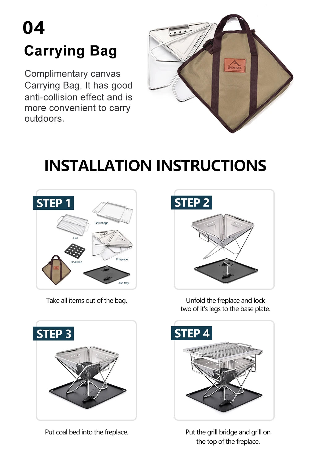 Réchaud de Camp Compact