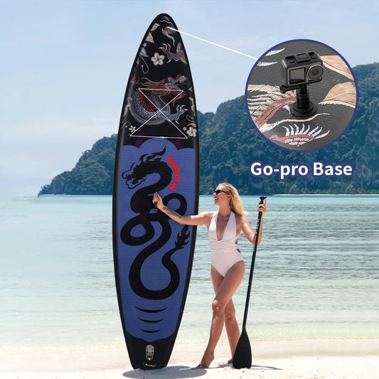 Feath-R-lite 11'6" Koi Sup Board Inflatable Surfboard Stand Up Paddle Board Inflatable Sup PaddleBoard with Accessories