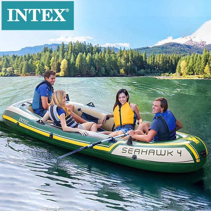 Intex Various Styles and Sizes Challenger Two Person Multi Person Inflatable Kayak Fishing Boat Drifting Boat