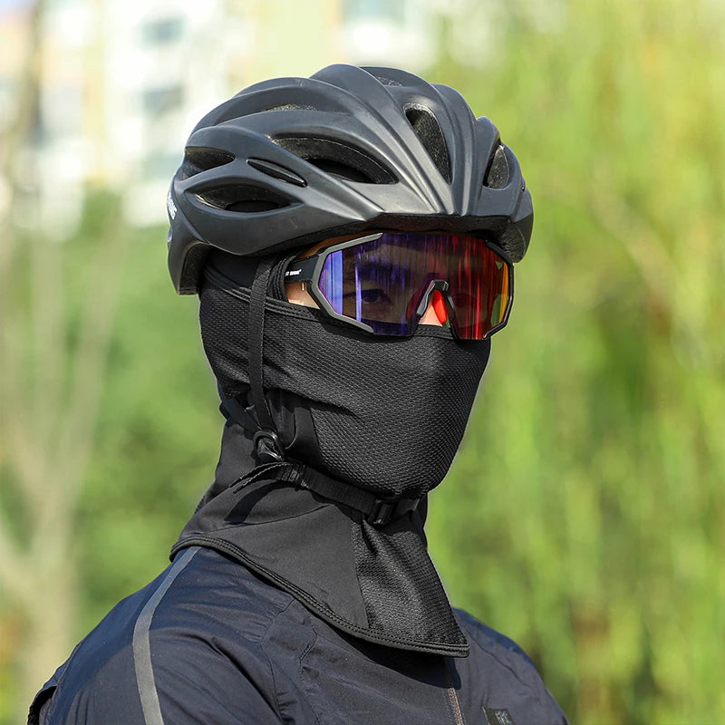 WEST BIKING Summer Ice Silk Cycling Cap Anti-UV Balaclava Men Women Sport Scarf Balaclava Bicycle Motorcycle Running Sport Gear