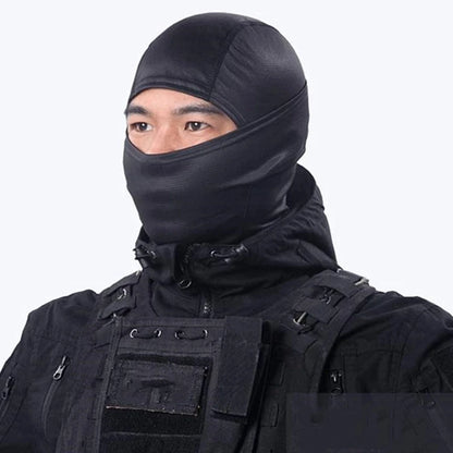 Tactical Windproof Balaclava for Bicycle Riding, Full Cover, Outdoor Hunting, Hiking Head, Warm Shield, Ski Scarf