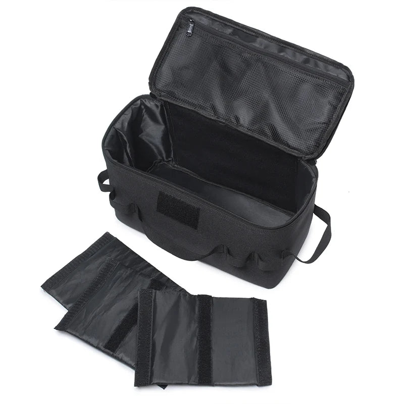 Outdoor Tool Bags Camping Gas Tank Storage Bag Large Capacity Ground Nail Gas Canister Picnic Cookware Multifunction Kit BagsOut