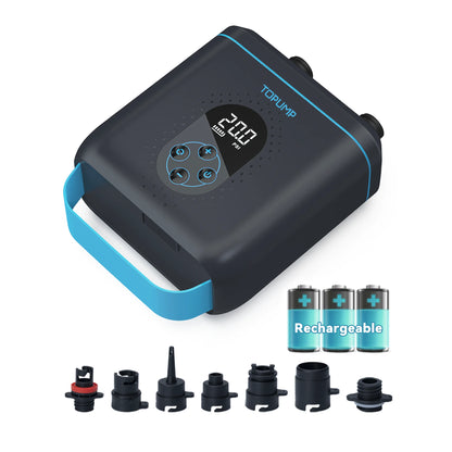Airbank Stand Up Paddle SUP Pump Rechargeable 20PSI Inflatable PVC Boat Kayak Accessories for Surfing Kite Mattress Tent