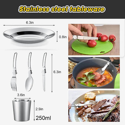 Set de Cuisine de Camping Léger