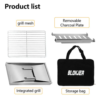 Grill Barbecue de Camping Pliable